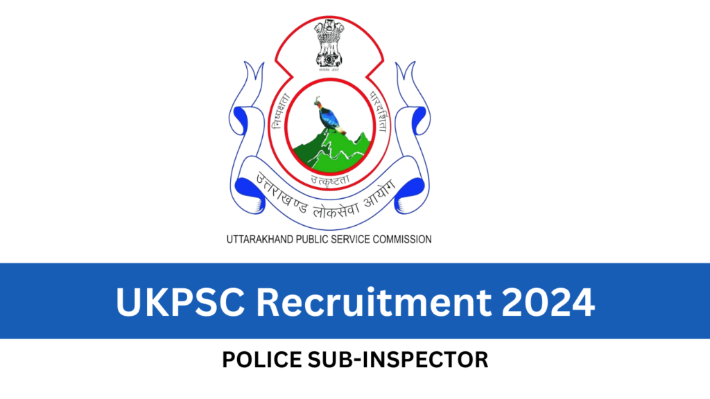 UKPSC Police Sub Inspector