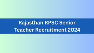 RPSC Senior